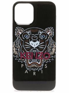 Kenzo чехол для iPhone 12/12 Pro с принтом Tiger