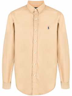Polo Ralph Lauren рубашка с вышивкой Polo Pony