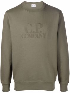 C.P. Company толстовка с вышитым логотипом