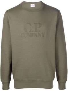 C.P. Company толстовка с вышитым логотипом