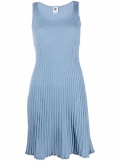 M Missoni плиссированное трикотажное платье
