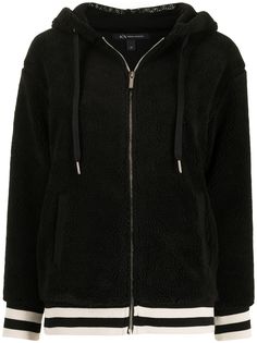 Armani Exchange худи с вышитым логотипом