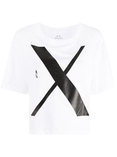 Armani Exchange футболка с логотипом