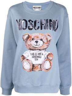Moschino толстовка с графичным принтом