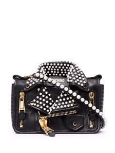 Moschino сумка на плечо Biker