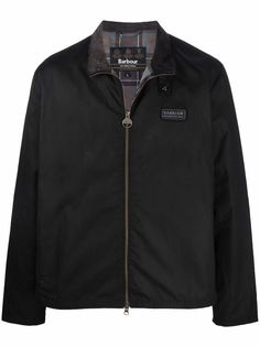 Barbour куртка с нашивкой-логотипом