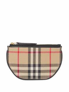 Burberry кошелек Olympia в клетку Vintage Check