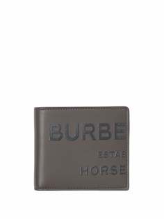 Burberry бумажник с принтом Horseferry