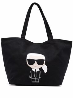 Karl Lagerfeld сумка-тоут с принтом Karl