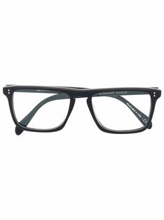Oliver Peoples очки Bernardo-R в квадратной оправе