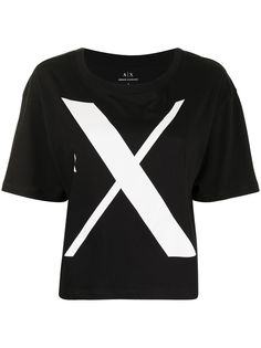 Armani Exchange футболка с логотипом