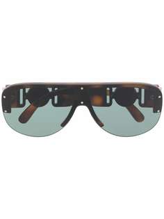 Versace Eyewear солнцезащитные очки с декором Medusa