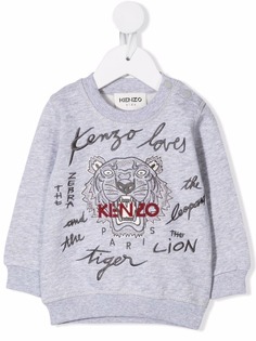 Kenzo Kids толстовка с логотипом