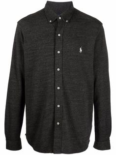 Polo Ralph Lauren рубашка с вышивкой Polo Pony