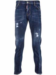 Dsquared2 джинсы Cool Guy с эффектом потертости