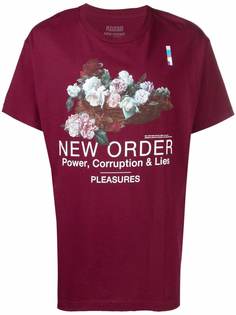 Pleasures футболка New Order с короткими рукавами