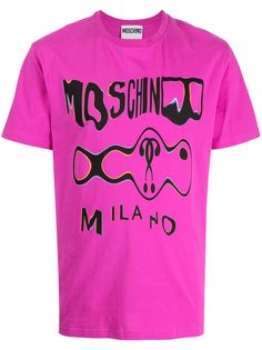 Moschino футболка с логотипом