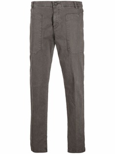 Eleventy брюки прямого кроя с карманами