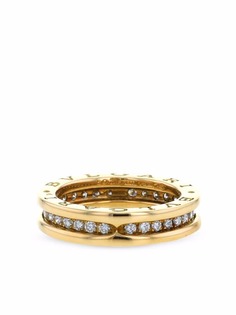Bvlgari Pre-Owned кольцо B.Zero1 2010-х годов из желтого золота с бриллиантами