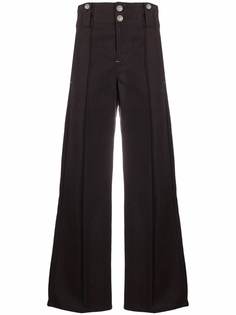 Isabel Marant широкие брюки с завышенной талией