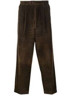 Valentino Pre-Owned зауженные вельветовые брюки 1980-х годов