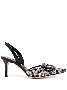 Manolo Blahnik туфли с ремешком на пятке
