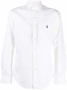 Polo Ralph Lauren рубашка с вышитым логотипом