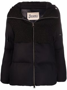Herno пуховик с капюшоном