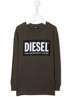 Diesel Kids толстовка с логотипом