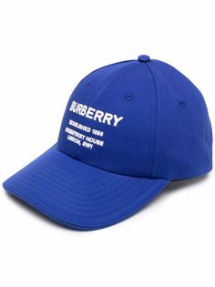 Burberry бейсбольная кепка с вышивкой Horseferry