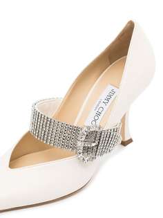 Jimmy Choo туфли-лодочки Kari 90 с кристаллами