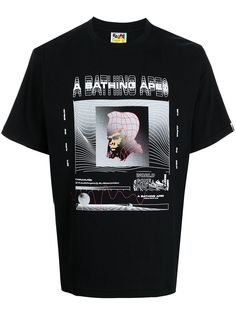 A BATHING APE® футболка с графичным принтом