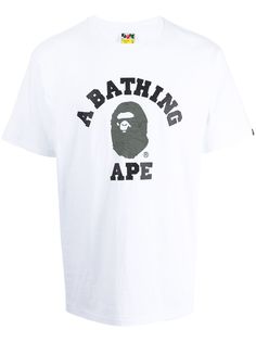 A BATHING APE® футболка с логотипом