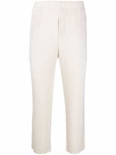 Homme Plissé Issey Miyake плиссированные брюки с эластичным поясом