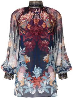 Camilla блузка с цветочным принтом