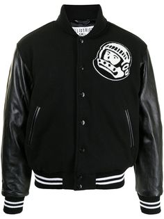 Billionaire Boys Club бомбер Astro с кожаными рукавами