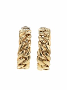 Bvlgari Pre-Owned серьги-кольца 2000-х годов из желтого золота