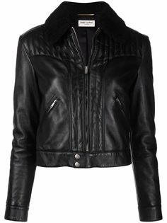 Saint Laurent укороченная куртка