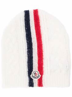 Moncler шапка бини с логотипом