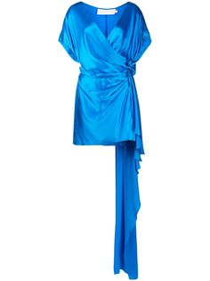 Michelle Mason шелковое платье с запахом