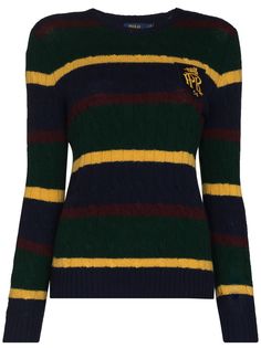 Polo Ralph Lauren джемпер с круглым вырезом и нашивкой-логотипом
