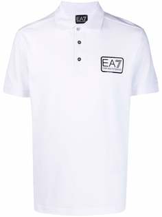 Ea7 Emporio Armani рубашка поло с логотипом