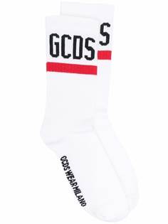 Gcds носки вязки интарсия с логотипом
