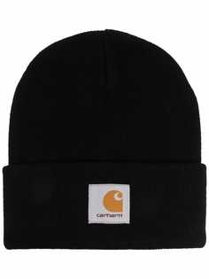 Carhartt WIP шапка бини с нашивкой-логотипом