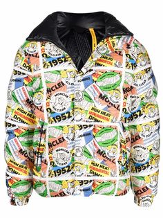 Moncler Genius 1952 пуховик Kunitachi с высоким воротником