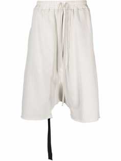 Rick Owens DRKSHDW шорты с кулиской и низким шаговым швом