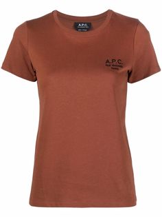 A.P.C. футболка с логотипом