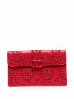 Valentino Garavani клатч с логотипом VLogo Signature