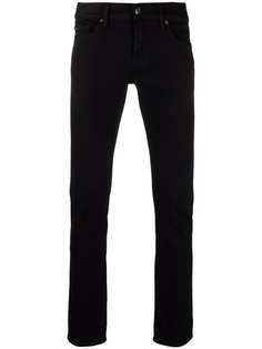 7 For All Mankind узкие джинсы средней посадки