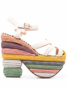 Salvatore Ferragamo босоножки на платформе